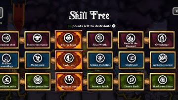 Magic Rampage   Skills Tree And Skill Points New Update || Magic Rampage New Update  And Level Up ||