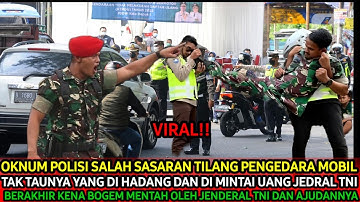 VIRAL❗️OKNUM POLISI APES TILANG DAN PALAK MOBIL SEDAN TAK TAUNYA MOBIL PRIBADI JENDRAL TNI...