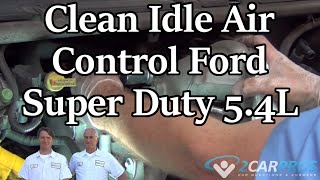 Clean Idle Air Control Ford Super Duty 5.4L V8 19992004