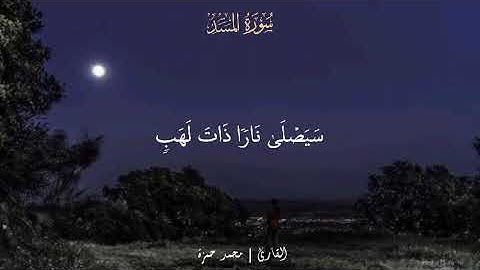 جزء عم | سورة المسدsurat almasad