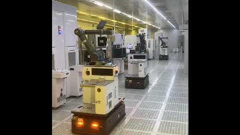 Semiconductor AMR, Robot for Unmanned factory solution