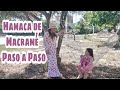 😎 Hamaca de Macramé muy fácil