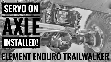 Servo on Axle Installed on the Element Enduro Trailwalker