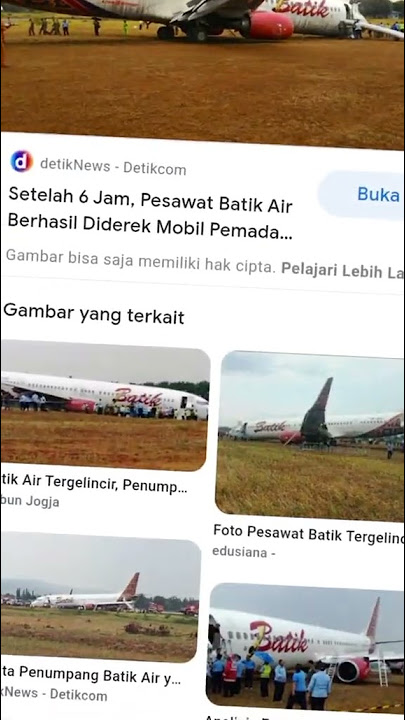 masih ingat kecelakaan pesawat Batik. Air gak#fypシ #short