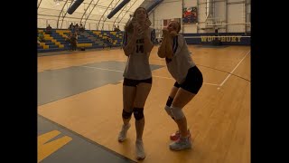 PART 2 of West Tech Girls Varsity Volleyball Match against Woodbury High School 