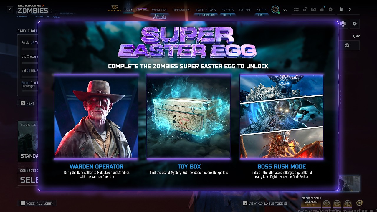 BLACK OPS 7 ZOMBIES SUPER EASTER EGG HUNT LIVE! FINAL NEW EASTER EGG! (BO7 Zombies Super Easter Egg)