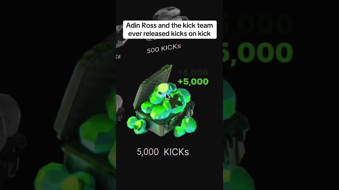 Adin Ross and the kick team ever released kicks on kick 