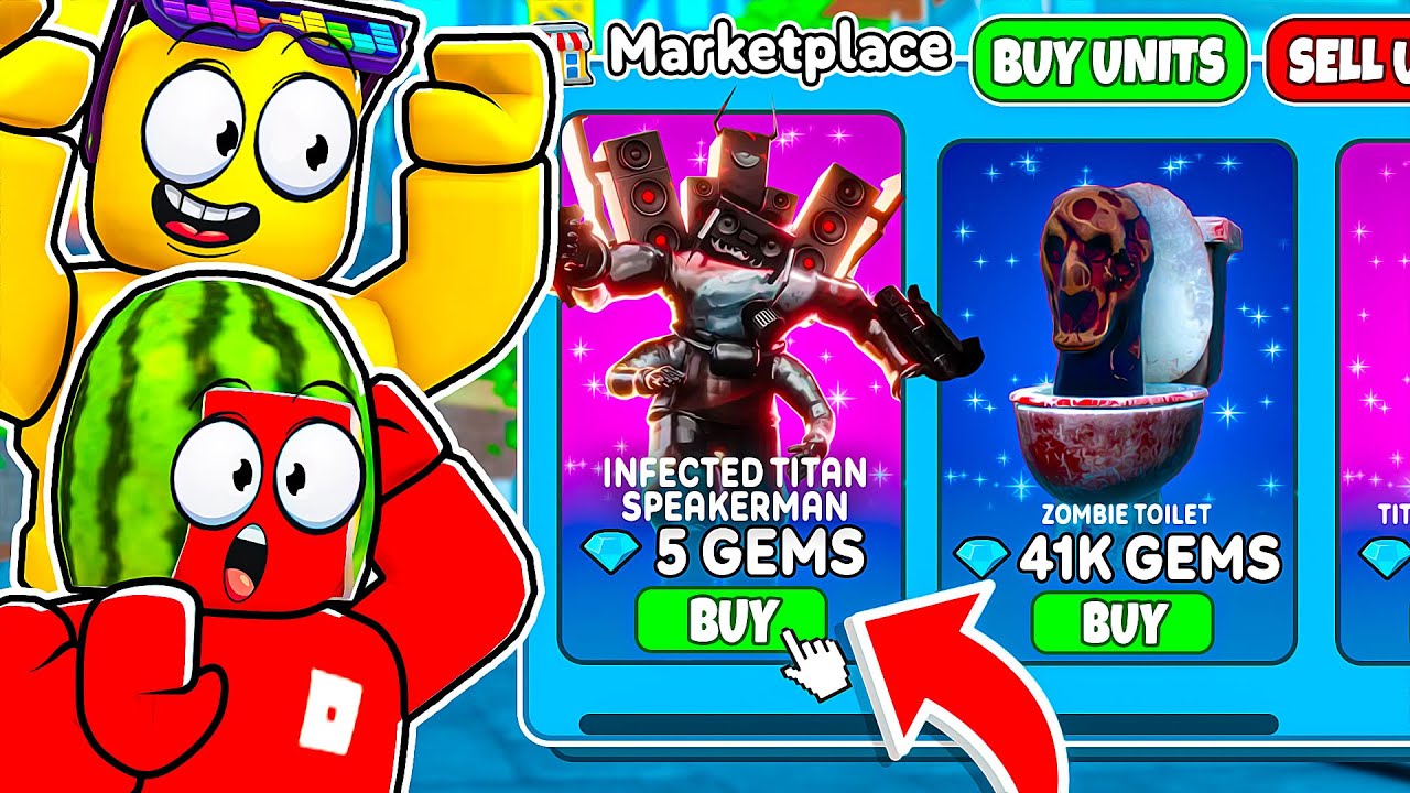 Infected Titan 0.01% Speakerman In Toilet Tower Defense - YouTube