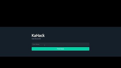 How to Cheat in Kahoot!