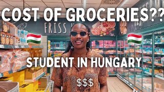 How much I spend as a University student in Hungary 🇭🇺