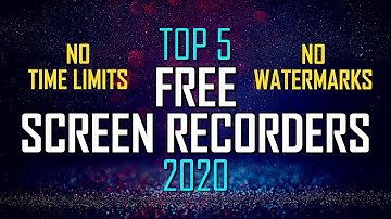 Top 5 Free Computer Screen Recording Software For Windows, macOS & Linux 2020
