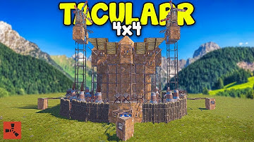 TACULARR 4X4 RE-DESIGN | BEST RUST BASE DESIGN | 2024 TUTORIAL