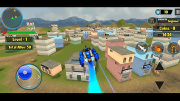 Aladdin Jinn Robot Transform #3 - Real Robot Rc Car Robot Spice Ship Transformer Android Gameplay