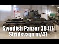 Swedish Stridsvagn m/41 Was Licensed Panzer 38(t) Walkaround - Arsenalen