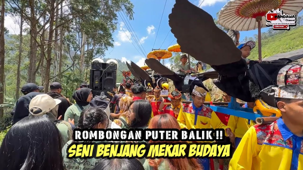 Beginilah Suasana Saat Rombongan Benjang Mekar Budaya Putar Balik
