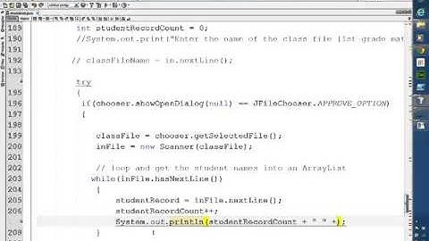 Java Grade Book App 02