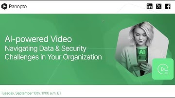 AI-powered Video: Navigating Data and Security Challenges in Your Organization