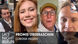 Palina, Matthias Schweighöfer & Otto überraschen Corona-Helden | Late Night Berlin | ProSieben