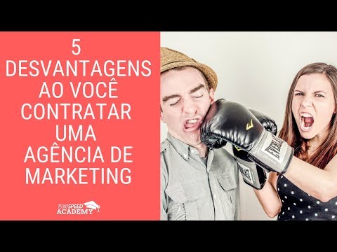 5 Desvantagens ao você contratar uma empresa de Marketing