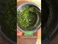 Radish green chimichurri #recipe #chimichurri