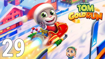 Talking Tom Gold Run Gameplay Part 29 - Shark Hank (iOS/Android)
