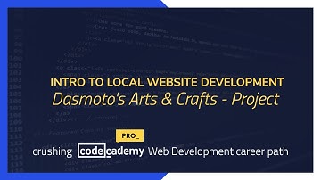Crushing Codecademy PRO WEB DEVELOPMENT career path Challenge - Dasmoto
