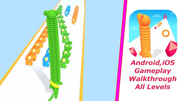 Long Neck Run - Gameplay Walkthrough - Android,iOS - All Levels - Level 106, 107