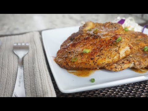 EASY Lemon Pepper Pork Chops Recipe