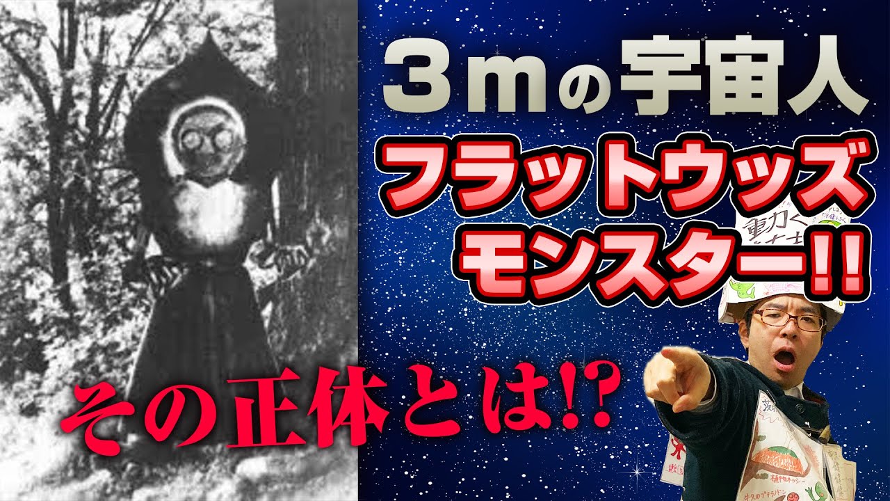 3メートルの宇宙人】「フラットウッズ・モンスター」を徹底解説
