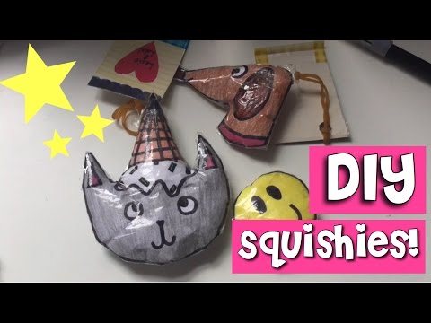 How To Make A Paper Squishy Really Slow Rising | Doovi