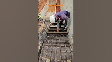 Stair formwork #africa #ghana #construction #site #formwork #stairs