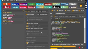 vivo y91 y91i Pattern Lock using unlock tool frp bypass Just 1 Click Google account remove