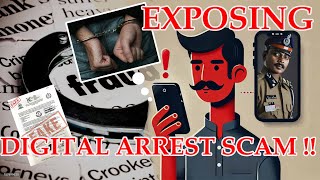 Digital Arrest Scam Exposed How to Protect Yourself from Online Fraud! #digitalarrestscam