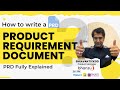 How to write a product requirement document prd  guide to great prds with live example