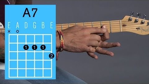 How to Play an A7 Open Chord | Guitar Lessons