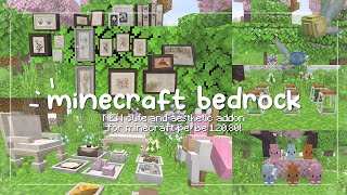 「Minecraft PE」MUST TRY 6 NEW aesthetic cute addon for 1.20-1.20.80! 🧚‍♂️ (fairy things,foods etc)