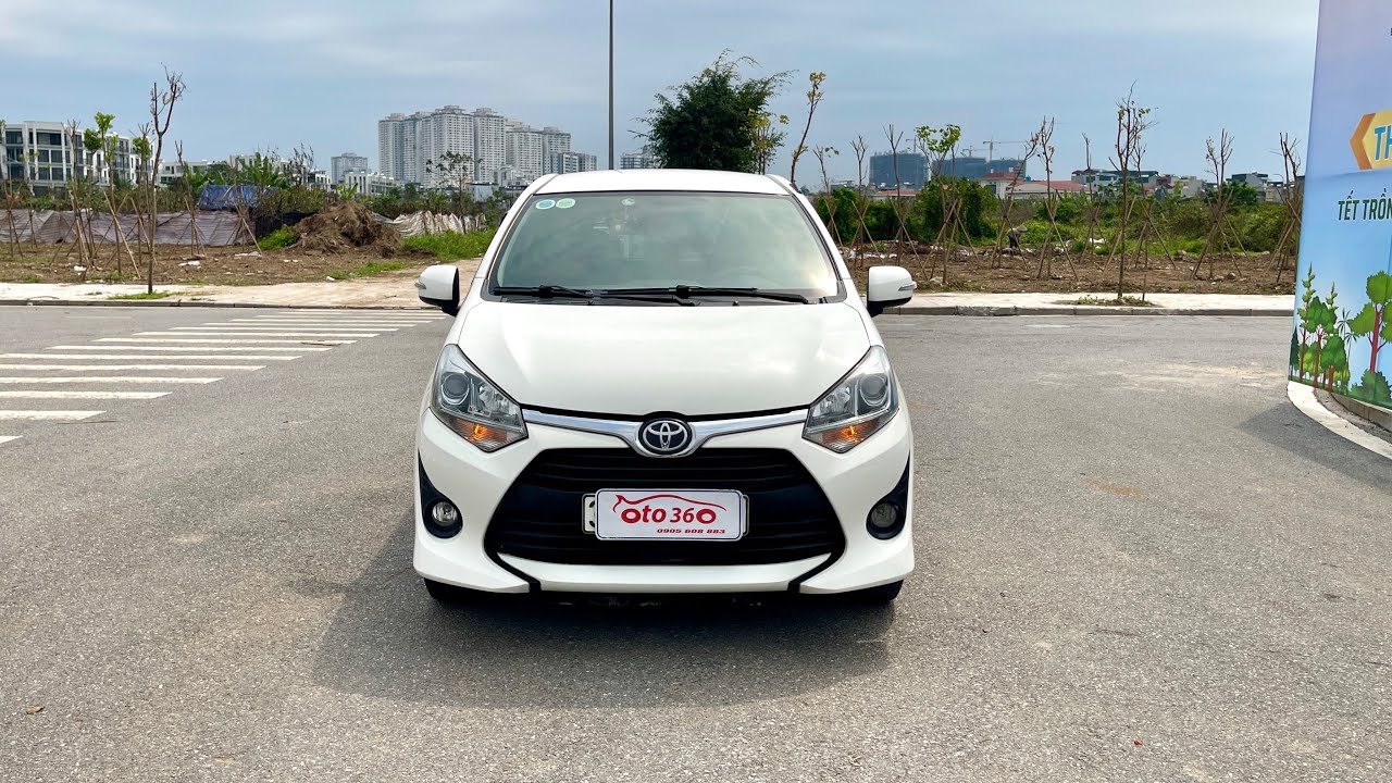 Vừa đánh bóng dọn dẹp xong, đẹp long lanh Toyota Wigo 2019 MT, biển Hà Nội, 1 chủ từ mới, biển trắng