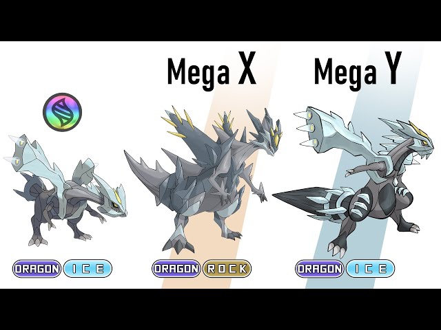 The Tao Trio Pokémon Mega X/Y Evolve : Reshiram Zekrom Kyurem 