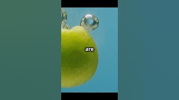 Why do apples float! #shorts #viralvideo #science #apple #floating #density #educational #facts