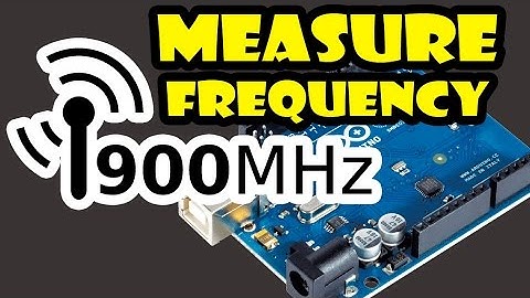 How to measure Frequency using Arduino ???