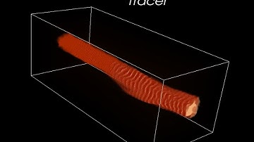 Large-eddy simulation of an hypersonic jet at M=5