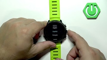 SUUNTO D5 – Taal wijzigen