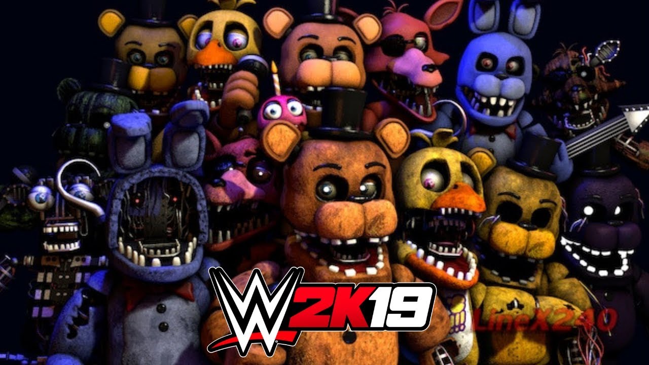 ПЯТЬ НОЧЕЙ У ФРЕДДИ | КОРОЛЕВСКАЯ БИТВА WWE 2K19