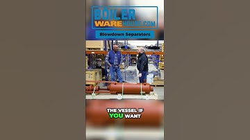 Blowdown Separator add on Options  #steam  #industrialequipment  #steamboiler