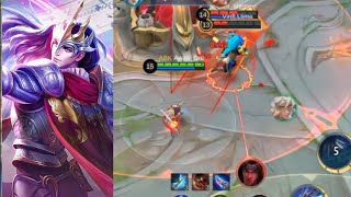 HIGHLIGHTS game play lancelot exp Lane🙈❗#mobilelegends #lancelotgameplay #lancelottiktok screenshot 5