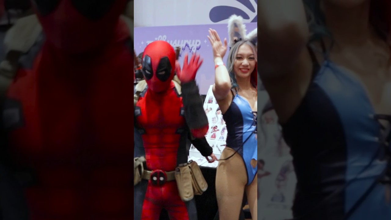 COSPLAY DANCE TIME!! 🪩 #deadpool #cosplay #dance