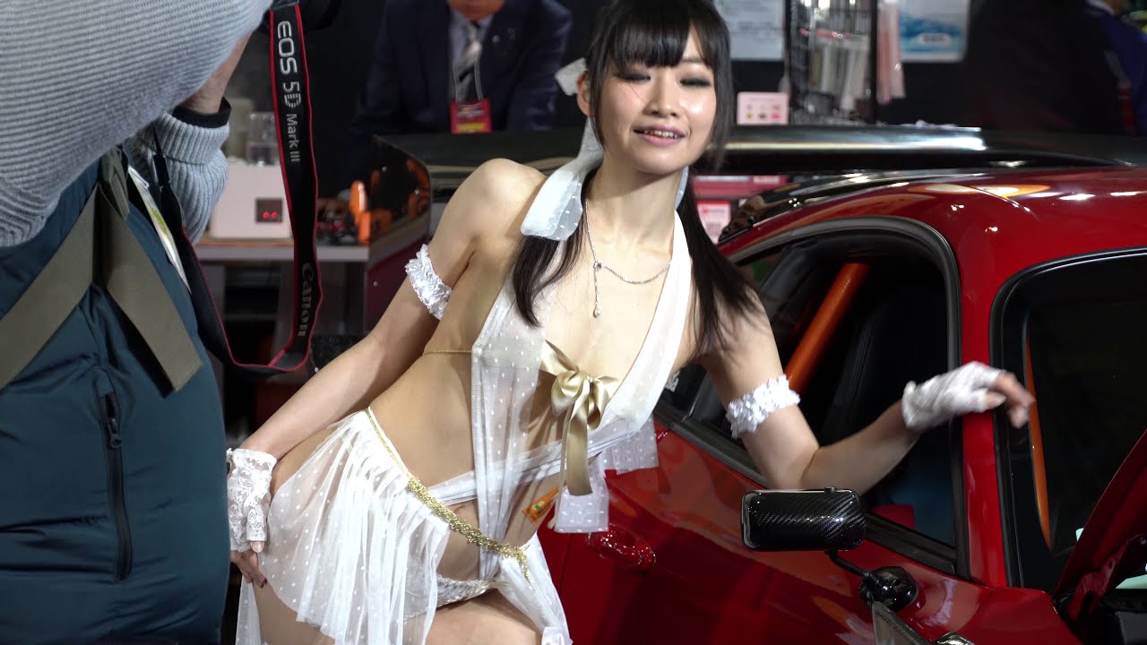 ほぼ裸のコンパニオン Tokyo Auto Salon 2020 ごんた屋 東京オートサロン2020 Youtube