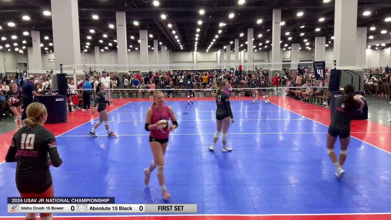 2024 USAV JR NATIONAL CHAMPIONSHIP Idaho Crush 15 Bower vs Absolute
