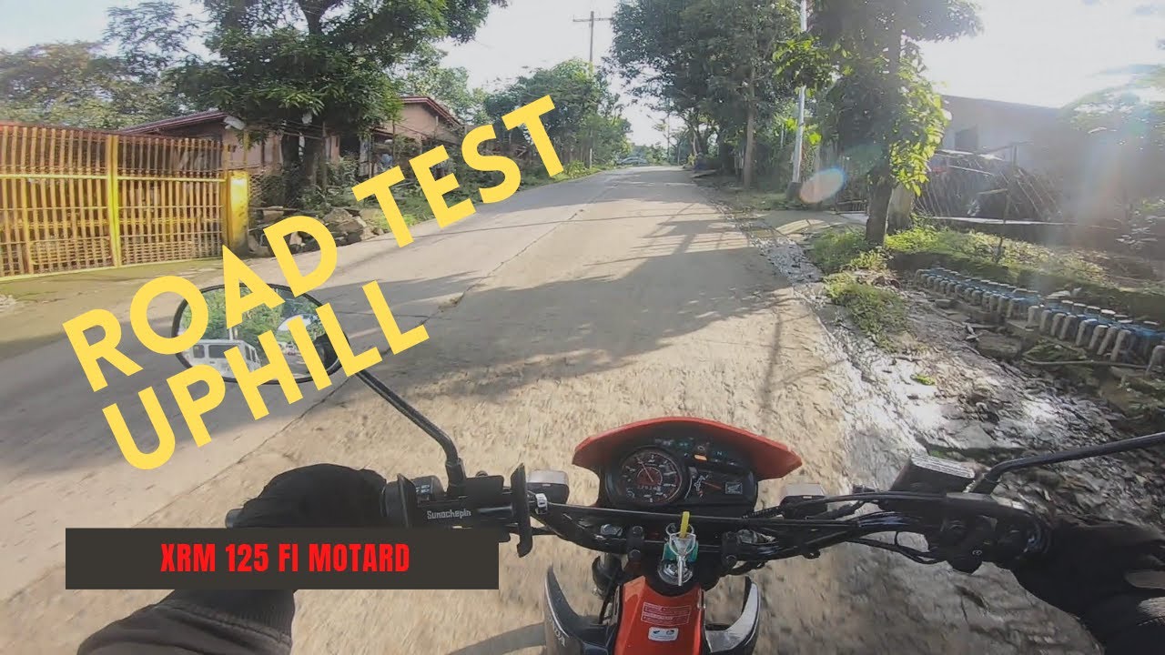 XRM 125 FI Road test | Uphill