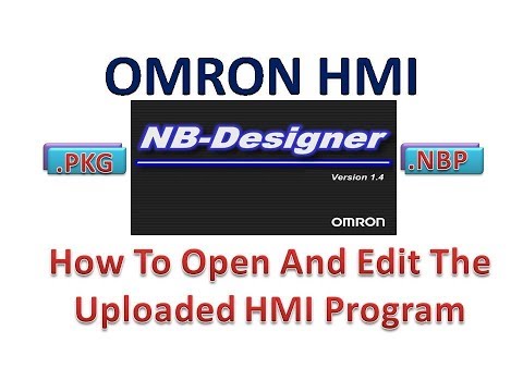 How To Open .pkg UPLOAD file And Edit The Uploaded HMI Program